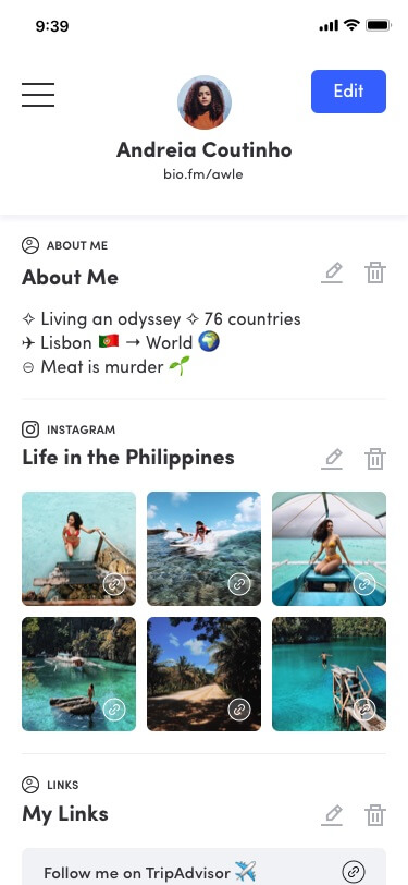 Add multiple bio links to Instagram