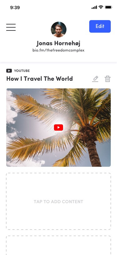 How to share your Youtube in Instagram bio